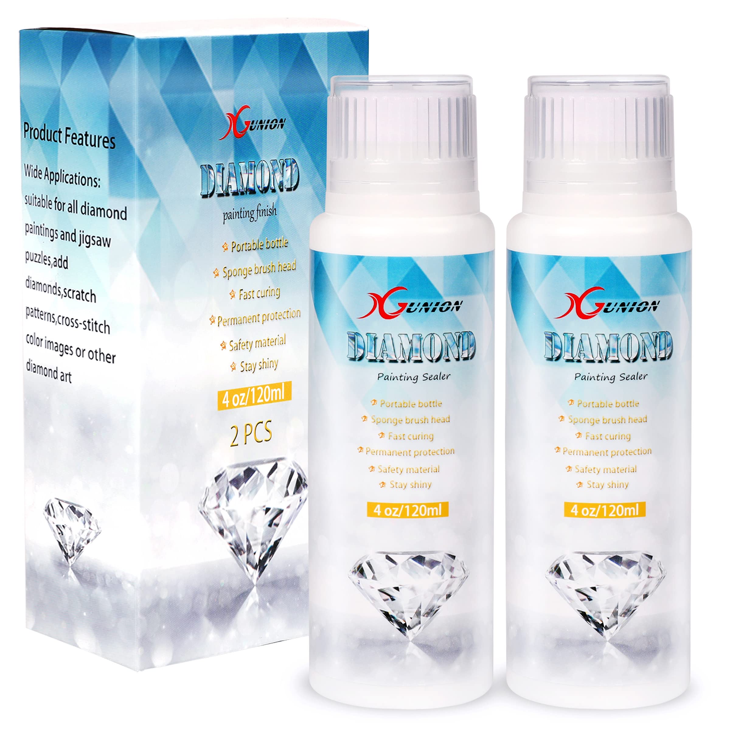 Amazon.com: Diamond Painting Sealer 2 Pack 240ML 5D Diamond